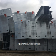 Горячее цинкование стойки и опоры