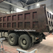 Покраска кузова самосвала